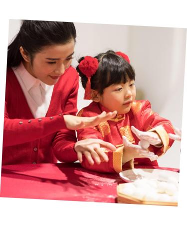 MAGICLULU 12 Pairs Tassel Hair Ball Hair Clip Hair Accessory for Cosplay Hair Pin Hair Barrettes Hanfu Hair Accessories for Red Tassel Fur Ball Child Artificial Fur Chinese Style - Buy Online on GoSupps.com