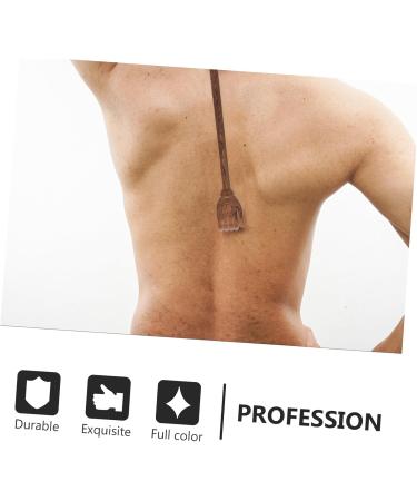 Beavorty 5-in-1 Ticklick Neck & Trigger Point Massage Device - Handwritten Wooden Back Scratcher for Itching Relief - Perfect Gift for Adults - Buy Online on GoSupps.com