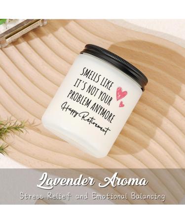 Unique Retirement Gifts for Women - Scented Candles & Goodbye Gifts for Coworkers - Buy Online on GoSupps.com