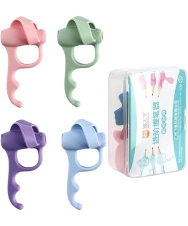 Left-Handed Pencil Grips for Children | 4-Piece Writing Aid for Preschool & Students - Buy Online on GoSupps.com