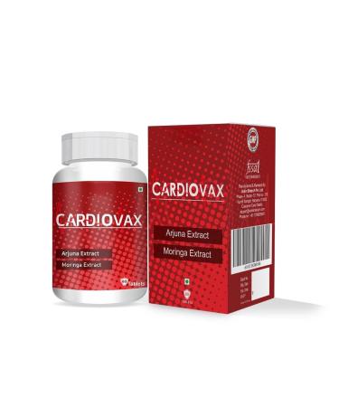 CardiVax with Coenzyme Q10 Arjuna Extract & Moringa Extract 60 Tablets