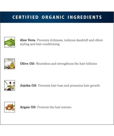 Certified Organic Beard & Mustache Holding Wax Gel for Men - Strong Hold Styling with Argan Oil - 50gm | Chemical Free, Vegan & Cruelty Free - Buy Online on GoSupps.com