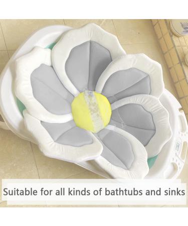 TOFOAN Baby Bath Pad - Petal Soft Infant Bathtub Insert Seat - Gray, 31 - Buy Online on GoSupps.com
