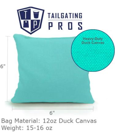 Tailgating Pros Cornhole Bags - Set of 8 Regulation Size Corn Hole Bags in Orange Camo/Blue Camo - with Carrying Tote | 25+ Color Options - Buy Online on GoSupps.com
