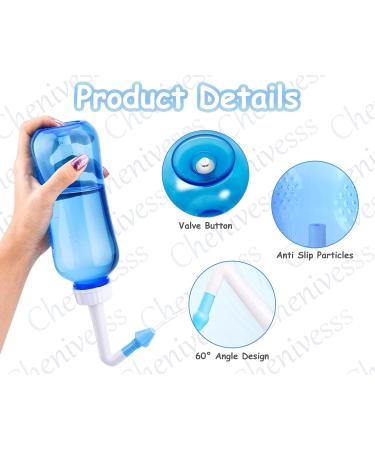 300ml BPA-Free Nasal Shower Can - Effective Nose Cleaning & Rinsing for Cold & Allergy Relief for Adults & Children - Fast International Shipping - Buy Online on GoSupps.com