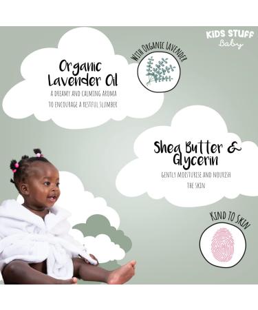 Kids Stuff Baby Cream 200ml - Organic Lavender Oil - Dermatologist & Pediatrician Approved - Vegan & Cruelty-Free - Buy Online on GoSupps.com