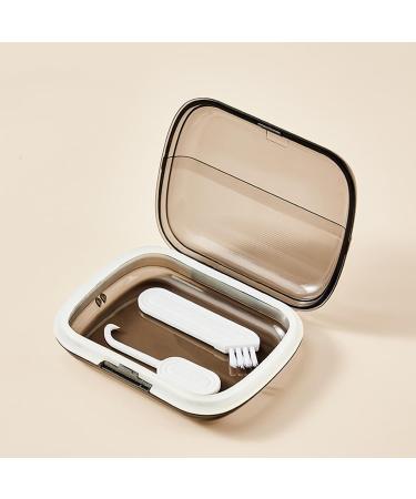 YOXIER Clear Braces Organizer Sure Here's A Product Title for Listing Portable Storage Box Safe Washable Design Eco-friendly Home Office Travel Clear Grey - Buy Online on GoSupps.com