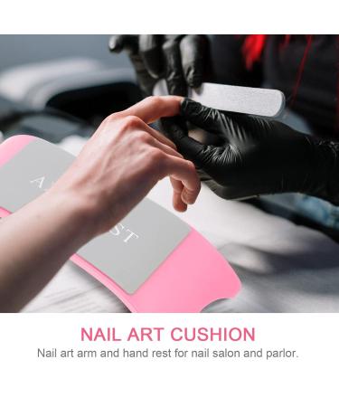 Solustrative Hand Nail Art Cushion Armrest - Washable Manicure Accessories for Acrylic Nails | Desk Bracket & Nail Bowl - Buy Online on GoSupps.com
