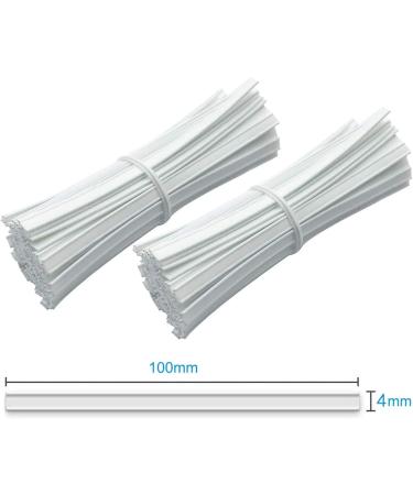 ROOBAN Nose Bridge for Mask 100 Pcs Double Metal Plastic Strips 0.12x0.02x4 inch - Bendable Floral Wire for DIY Handmade Face Mask Nose Bridge Clips - Buy Online on GoSupps.com