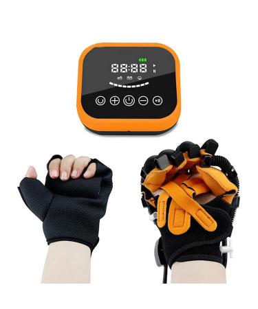 BTAISYDE Rehabilitation Robot Gloves Smart Rechargeable Finger Training Rehab Orthotics Stroke Hemiplegia Rehabilitation Training Equipment Exerciser for Increasing Strength Right X-Large