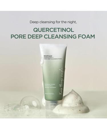 Set of 3 Heartleaf Korean Skincare: Soothing Toner Ampoule & Cleansing Foam - Pore Control & Hydration - Buy Online on GoSupps.com