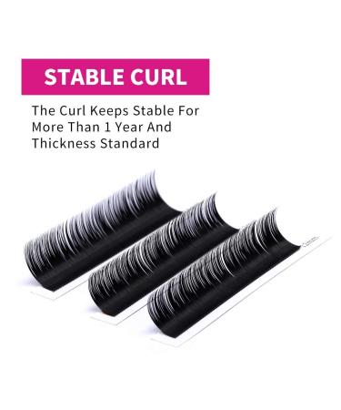 Shop 1:1 Classic Eyelash Extensions - 0.12mm D Curl Mix Lengths 8-14mm | Professional Quality Natural Lashes - Buy Online on GoSupps.com