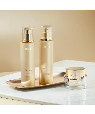 IOPE Super Vital Skin Care Set - Luxury Korean Anti-Aging Gift Set | Toner Lotion & Moisturizer for Wrinkle Care | Hydration & Lifting Facial Kit for All Skin Types - Buy Online on GoSupps.com
