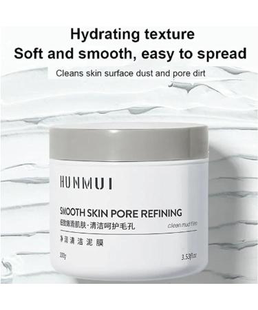 Pore Minimizer Clay | Clay Pore Minimizer | Hydrating Clay Face | Detoxifying Face Masks With 100g Cleaning Mud Face Mud Cleanser For Men And Women For All Skin Types stucco - Buy Online on GoSupps.com