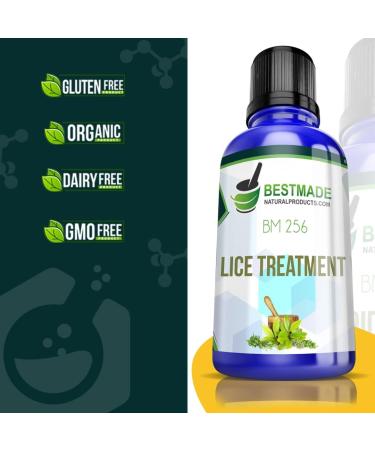 Lice Treatment Natural Remedy BM256 - Anti-Lice Supplement for Lice Removal & Itch Relief - Buy Online on GoSupps.com