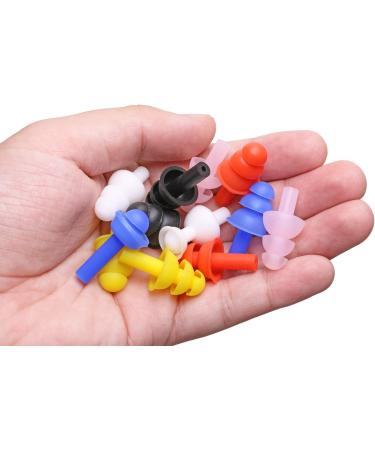 6 Pairs Tupalizy Reusable Silicone Swimming Ear Plugs for Waterproof Comfort and Hearing Protection - Buy Online on GoSupps.com