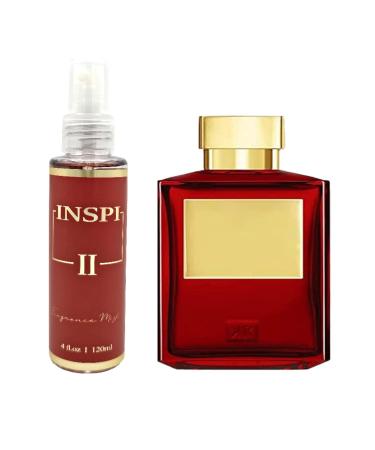 Fragrance Perfume Mist INSPI 4 floz + Oil Bacarrat Rogue 540 Parfum Roll On Body Oil unisex (12ml) (Pack of 2) - Buy Online on GoSupps.com