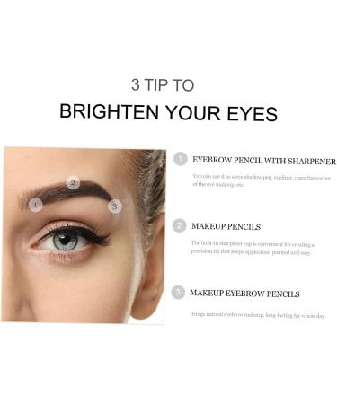 Balacoo 16 pcs Built-in with Sharpener Eyebrow Pencil A Professional Tool Women Pencils Girls Beauty -in- - Buy Online on GoSupps.com