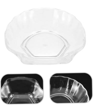 TIDTALEO Shell Soap Dish Bathroom Sponge Holder Home Bathroom Soap Dish Soap Case Shower Soap Shampoo Dish Nylon Hole Sleeves Dish Sponge Holder Bath Soap Holder Bar Liquid Plastic Soap Pad Transparent 9.5x9.5CM - Buy Online on GoSupps.com
