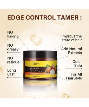 NUSPA Instant Control Edge Control Hair Wax - 48 Hour Natural Tea Tree Oil Edge Tamer & Moisturizing Shine Gel - 4.1 OZ - Buy Online on GoSupps.com