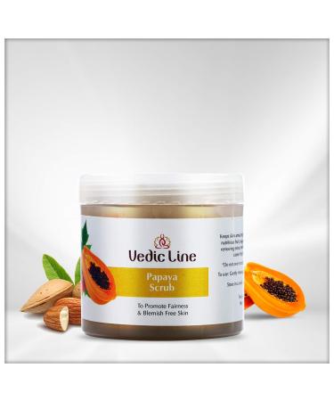 Scrub - Papaya 100ml | Natural Exfoliating Scrub for Radiant Skin | International Shipping Available - Buy Online on GoSupps.com