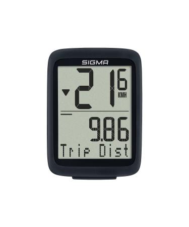 Sigma Sport BC 8.0 WL bike computer wirelessly with 8 functions - bicycle speedometer without cable waterproof speed meter & kilometer meter bicycle axis wireless speedometer bike accessories unique - Buy Online on GoSupps.com