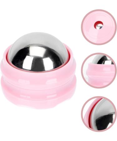 Minkissy Face Ice Balls Stainless Steel Face Cooling Ball Globe Face Attracting Skin Care Tools for Women Men Reduce Swelling Pores Wrinkles Pink - Buy Online on GoSupps.com