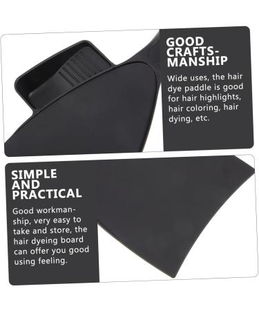 minkissy Dying Paddle tool highlights hair color tool dye cream Hair piece paddle board Highlighter hair color board display board highlighting paddle brighten hair coloring tools abs - Buy Online on GoSupps.com
