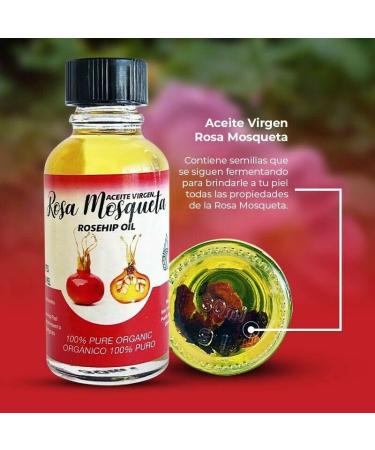 Buy Organic Virgin Rosehip Oil - Natural Anti-Wrinkle Skin Care | International Shipping - Buy Online on GoSupps.com