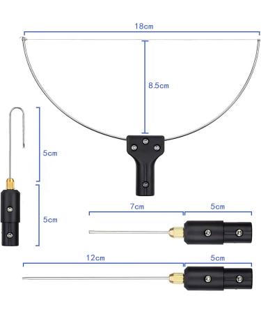 GOCHANGE 4 in 1 Foam Cutter Set with Digital Voltage Controller - Electric Cutting Machine Pen Kit for Styrofoam - 18W/100-240V FMC-05 - Buy Online on GoSupps.com