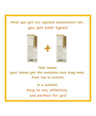 My Only Eyelash Serum - 2 Step Lash System & Mascara Set (10ml Each) | Eyelash Enhancer | Made in Korea - 2-Pack  - Buy Online on GoSupps.com