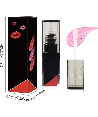  Dubbulon tinted lip gloss colorful lip gloss plumping lip moisturizing lip gloss long lasting lip dye glossy lip gloss nourishing lip gloss shiny lip gloss - Buy Online on GoSupps.com