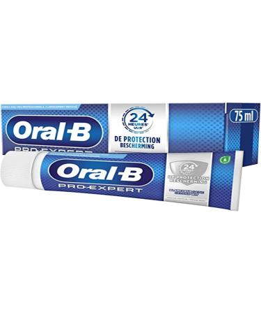 Oral B toothpaste per experts 75 ml bleaching by removing stains on the surface and protects 75 ml (1 Pack) for 24 hours with a brush with a brush with a brush with a brush for 24 hours