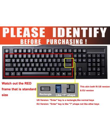 Universal Anti-Dust Keyboard Cover Protector Skin for PC Computer 104/107 Keys Standard Desktop Keyboard Reusable Waterproof Keyboard Cover Transparent - Buy Online on GoSupps.com