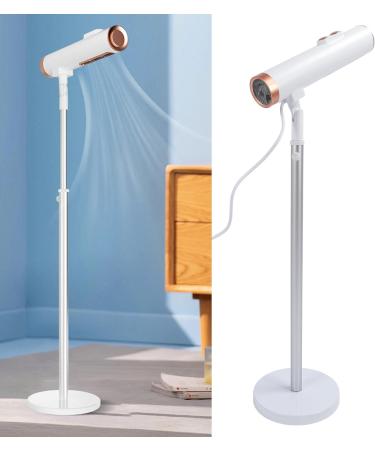 Floor Standing Hair Dryer Hairdryer Height Angle Adjustable Professional Vertical Hair Dryer Double Air Outlet 2 Speeds Hair Dryer for TV Watching and Multitasking - Buy Online on GoSupps.com