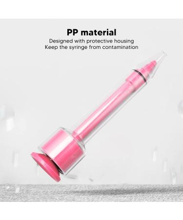 Portable 3.5mm Pink Syringe Ear Impression Injector for Hearing Devices - Refillable & Safe - Buy Online on GoSupps.com