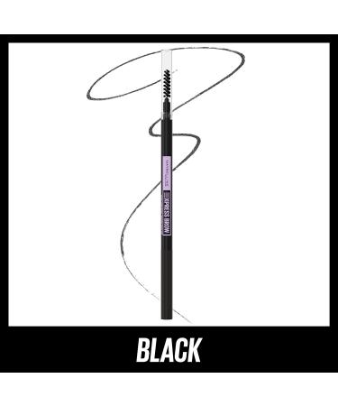 Maybelline Express Brow Ultra Slim Defining Eyebrow Pencil 07 Black - 1 Count - Buy Online on GoSupps.com
