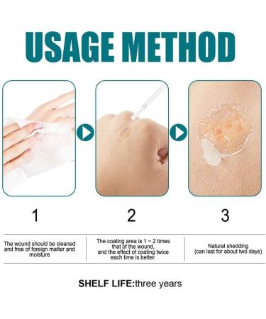 10ml Liquid Bandage for Skin Cracks, Cuts, & Wounds - Waterproof Breathable Skin Care Treatment - Buy Online on GoSupps.com