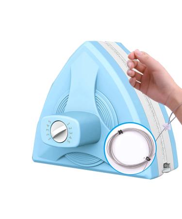 Window Cleaner Wipers Double-Sided Window Cleaner Glass Cleaning Brush Glass Wiper Household Cleaning Tools with Anti-Falling Rope for High-Rise Double