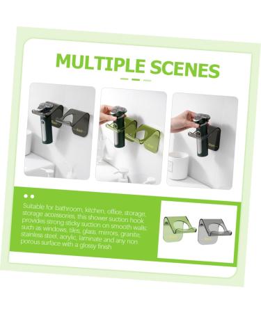 Fomiyes 2-Piece Self-Adhesive Electric Razor Holder for Shower | Wall Bracket for Shavers - Buy Online on GoSupps.com