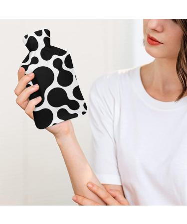 Cow Hot Water Bottle with Plush Cover | Hand Warmer for Adults & Children | 26.5x15.3cm - International Shipping Available - Buy Online on GoSupps.com