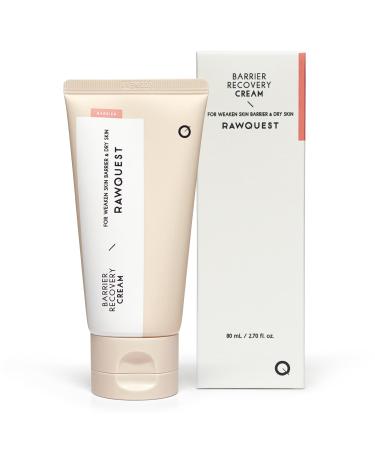 Echinacea Skin Barrier Repair Korean Face Moisturizer (2.7 Fl Oz 80ml) | 100-Hour Lasting Hydrating Face Cream with Ceramide & Panthenol Korean Skin Care for Dry Sensitive & Acne-Prone Skin Silk Cream