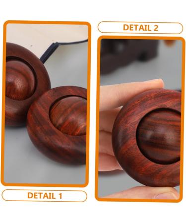 Collbath Rings: Wooden Massage Balls & Shoe Dividers for Boho Exercise | Mahogany Gymnasium & Baoding Balls - Buy Online on GoSupps.com