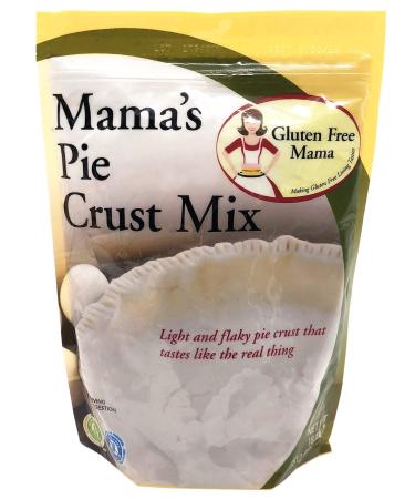 6054 | Gluten Free Mamas Pie Crust Mix | 18 oz. Bag. Light and Flaky - Certified Gluten Free Ingredients - All Purpose - Safe for Celiac Diet - Easy to Store