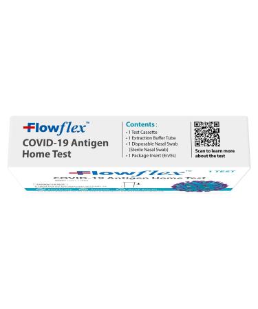 Flowflex COVID-19 Home Test Kit for 1 Test - Fast & Accurate Results - Buy Online on GoSupps.com