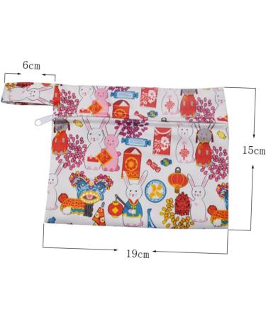 Organic Bamboo Washable Napkin Set - Super Absorbent Menstrual Cloth Pads for Women - Buy Online on GoSupps.com