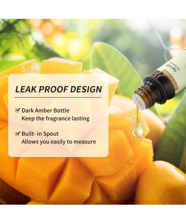 Mango Fruit Fragrance Oil 10ml | Essential Oil for Diffusers & Humidifiers - Premium Quality - Buy Online on GoSupps.com
