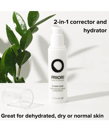 PRIORI Skincare Moisturizing Creme with CoQ10 Advanced Age Defying Hydrating Face Cream for Women and Men 24 Hr Moisturizer Lactic Acid Retinol Antioxidant Protection 1.7 fl oz - Buy Online on GoSupps.com
