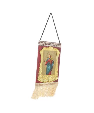 Zerodeko bohemian wooden decorate indoor tassel lace wall hanging wood carving Arab moroccan decor for home indoor decor tapestry arabian tapestry blanket hanging pictures