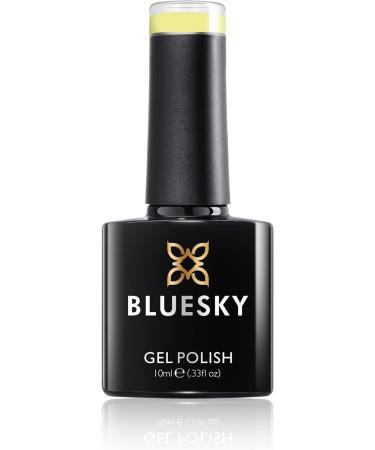 Bluesky Gel Nail Polish SS22: SS2203 Pastel Yellow 10ml | Long Lasting & Chip Resistant | Spring 2022 Collection - Buy Online on GoSupps.com